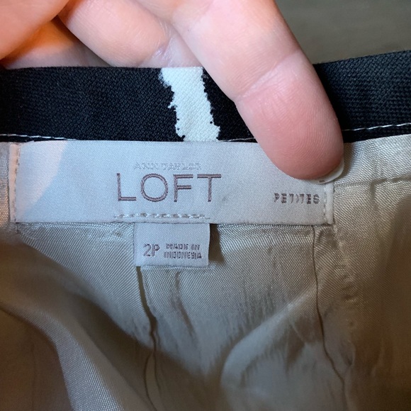 LOFT giraffe print skirt - Picture 6 of 7